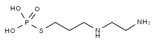 Phosphorothioic acid, S-ester with 3-((2-aminoethyl)amino)propanethiol Structure