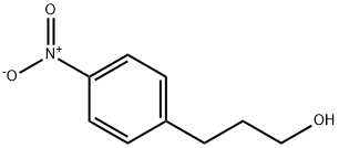 3-(4-硝基苯基)-1-丙醇 结构式