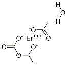 Erbium(III) acetate hydrate Structure