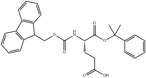 Fmoc-Glu-2-phenylisopropyl ester, 207305-97-3, 结构式