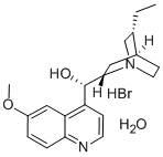 二氢奎宁氢溴酸水合物, 207386-86-5, 结构式