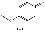 4-METHOXYPYRIDINE-N-OXIDE HYDRATE, 99 Structure
