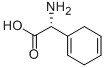 α-アミノ-1,4-シクロヘキサジエン-1-酢酸 化学構造式