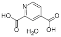 2,4-吡啶二羧酸 结构式