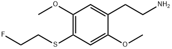 2,5-DIMETHOXY-4-(2-FLUORETHYLTHIO)-PHENYLETHYLAMIN Struktur