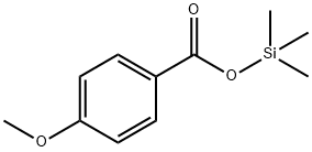 4-Methoxybenzoic acid trimethylsilyl ester Struktur