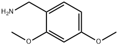 2,4-ジメトキシベンゼンメタンアミン 化学構造式