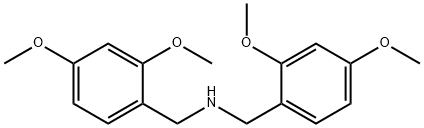 BIS(2,4-DIMETHOXYBENZYL)AMINE Struktur