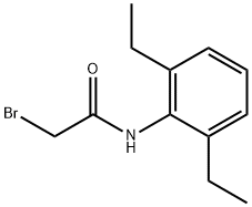 2-BROMO-N-(2,6-DIETHYLPHENYL)ACETAMIDE Struktur