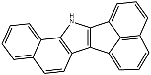 13H-アセナフト[1,2-b]ベンゾ[g]インドール 化学構造式