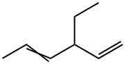 3-Ethyl-1,4-hexadiene Struktur