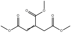 1-Propene-1,2,3-tricarboxylic acid, trimethyl ester Struktur