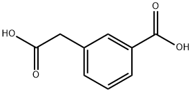 间羧基苯乙酸, 2084-13-1, 结构式