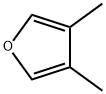 3,4-ジメチルフラン 化学構造式