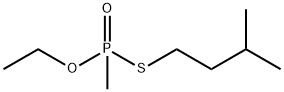 Methylphosphonothioic acid O-ethyl S-isopentyl ester Structure