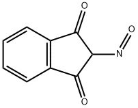 2-nitroso-1H-indene-1,3(2H)-dione  Structure