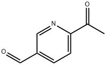 Nicotinaldehyde, 6-acetyl- (8CI) Structure