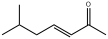 (E)-6-甲基庚-3-烯-2-酮, 20859-10-3, 结构式