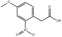 (4-METHOXY-2-NITRO-PHENYL)-ACETIC ACID Structure