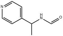 N-(1-PYRIDIN-4-YL-ETHYL)-FORMAMIDE, 20877-38-7, 结构式