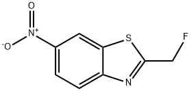 Benzothiazole, 2-(fluoromethyl)-6-nitro- (8CI) Struktur