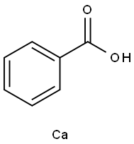 Calcium benzoate  Struktur