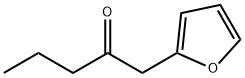 1-(2-フラニル)-2-ペンタノン 化学構造式