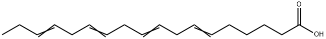 6,9,12,15-十八碳四烯酸, 2091-28-3, 结构式