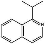 1-异丙基异喹啉 结构式