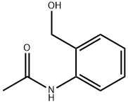 2-乙酰氨基苯甲醇 结构式