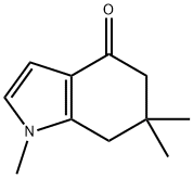 1,6,6-trimethyl-5,7-dihydroindol-4-one Structure