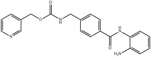 エンチノスタット(MS-27-275) 化学構造式
