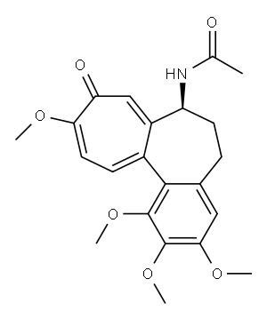 (R/S)-Colchicine 结构式