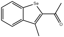 1-[3-Methylbenzo[b]selenophen-2-yl]ethanone Structure