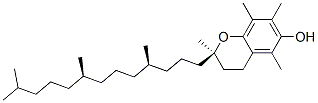 DL-alpha-Tocopherol Struktur