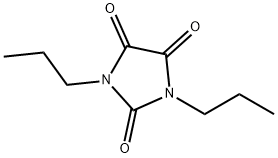 1,3-dipropylimidazolidine-2,4,5-trione Structure