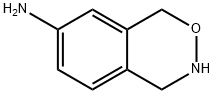 1H-2,3-Benzoxazin-7-amine,3,4-dihydro-(9CI) 结构式