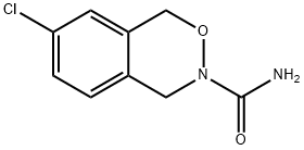 7-Chloro-3,4-dihydro-1H-2,3-benzoxazine-3-carboxamide Structure