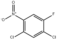 2,4-二氯-5-氟硝基苯, 2105-59-1, 结构式