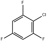1-氯-2,4,6-三氟苯, 2106-40-3, 结构式