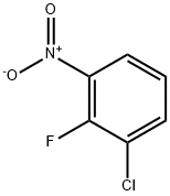 3-CHLORO-2-FLUORONITROBENZENE Structure