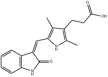SU6668 化学構造式