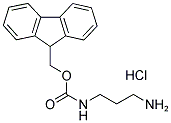 3-アミノプロピルカルバミド酸9H-フルオレン-9-イルメチル 化学構造式