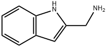 1-(1H-吲哚-2-基)甲胺 结构式
