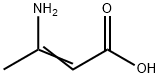 3-Amino-2-butenoic acid Structure