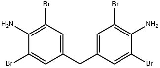 4,4'-Methylenebis(2,6-dibromoaniline) Structure