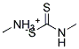 N-methyldithiocarbamic acid, compound with methylamine (1:1) 结构式