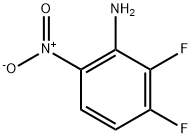 2,3-二氟-6-硝基苯胺 结构式