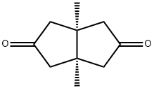 CIS-1,5-二甲基二环[3.3.0]辛烷-3,7-二酮 结构式