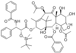 2’-O-(tert-Butyldimethylsilyl)-6a-hydroxypaclitaxel Structure
